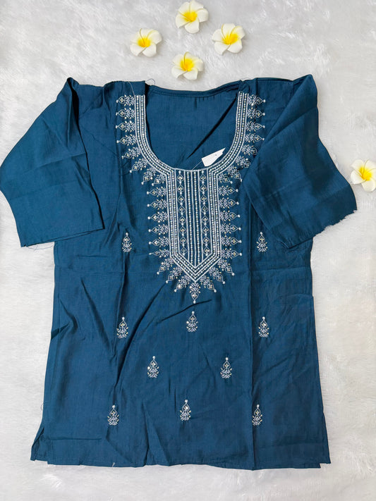 Embroidered Short Kurti